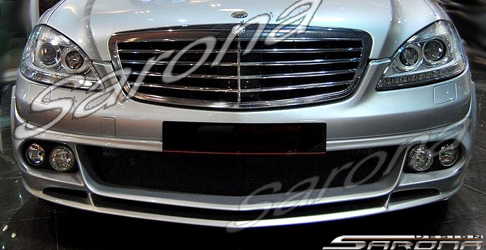 Custom Mercedes S Class  Sedan Front Bumper (2007 - 2013) - $790.00 (Part #MB-104-FB)